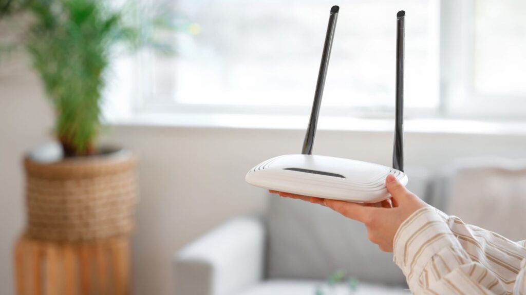 problem z wifi a router