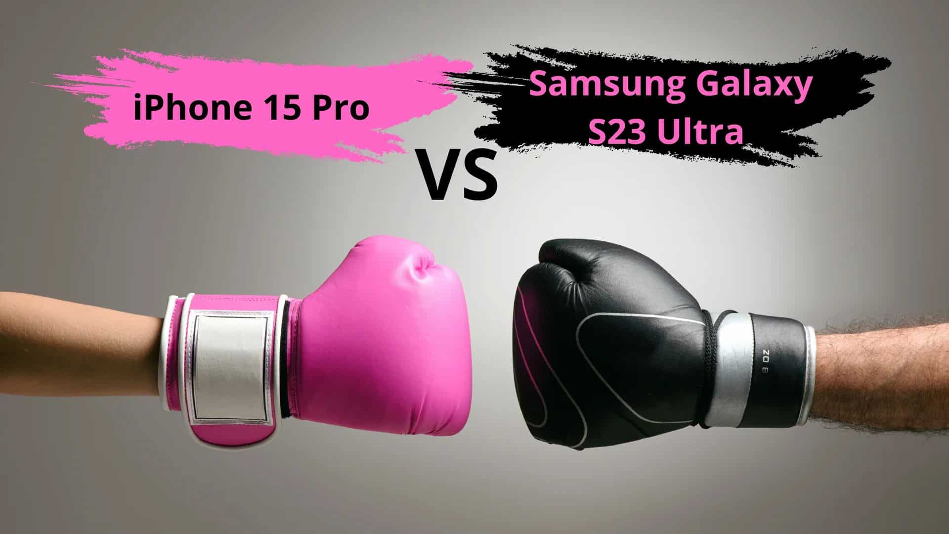 Samsung Galaxy s23 Ultra vs iPhone 15 Pro który lepszy?