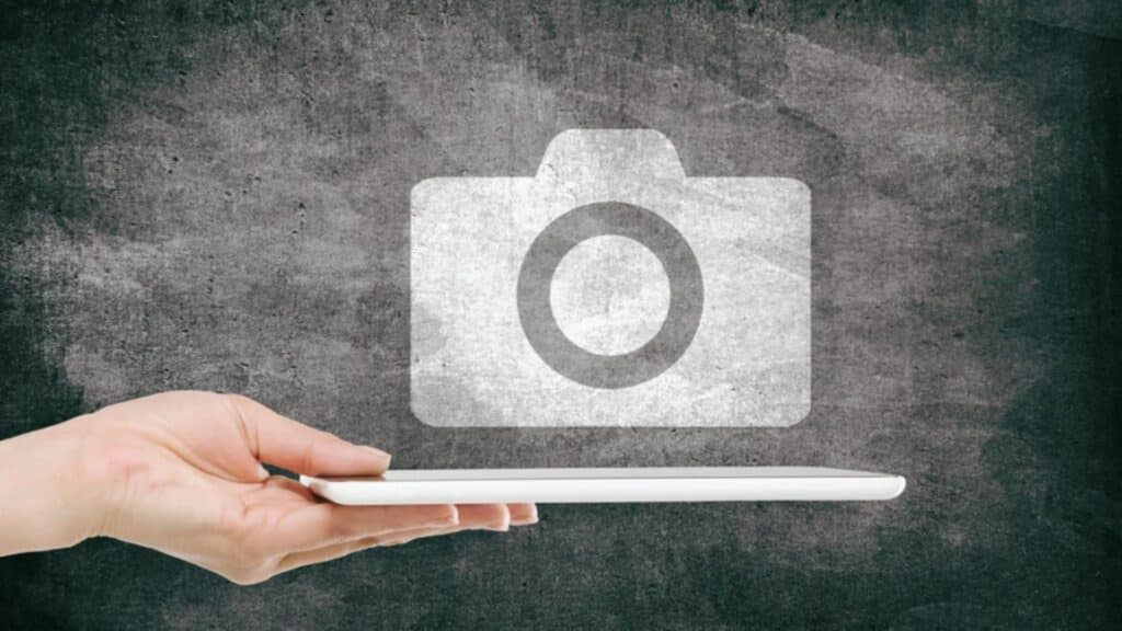 w tablecie problem z aparatem