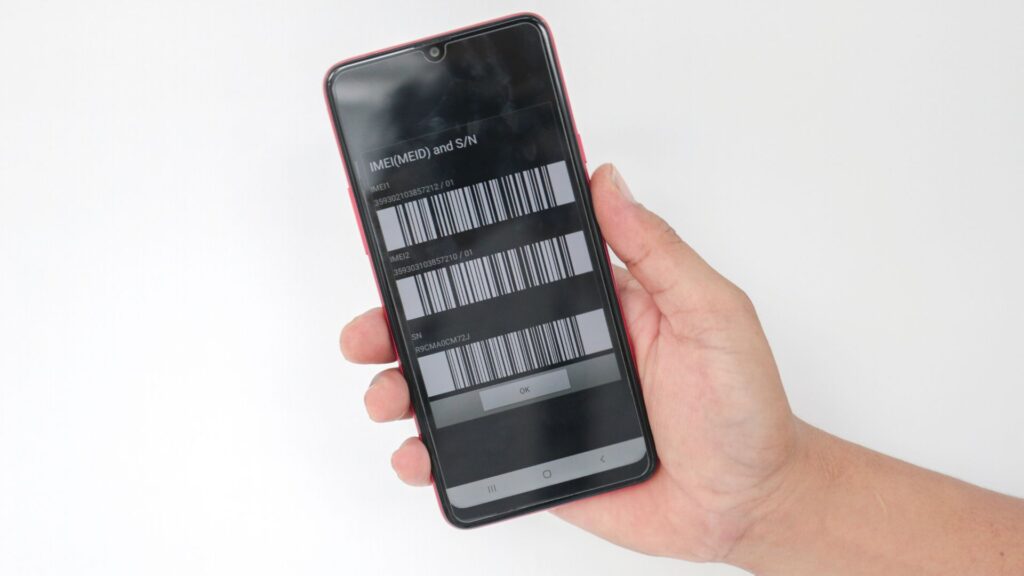 sprawdzenie imei w telefonie